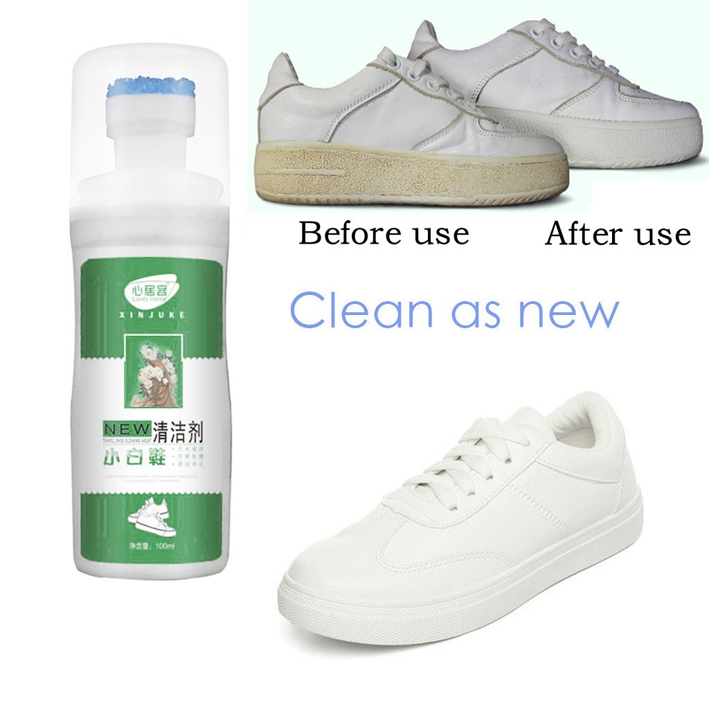 AURIGATE Shoe Cleaner Kit for White Shoes, Sneakers, Leather Shoes, Suede  Shoes, and more - Remove Stain, Dirt, and Grime With the Cleaner and